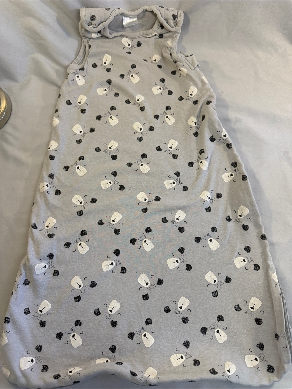 Snuggle Tot - 2.5 TOG Light Grey Baby Sleep Sack